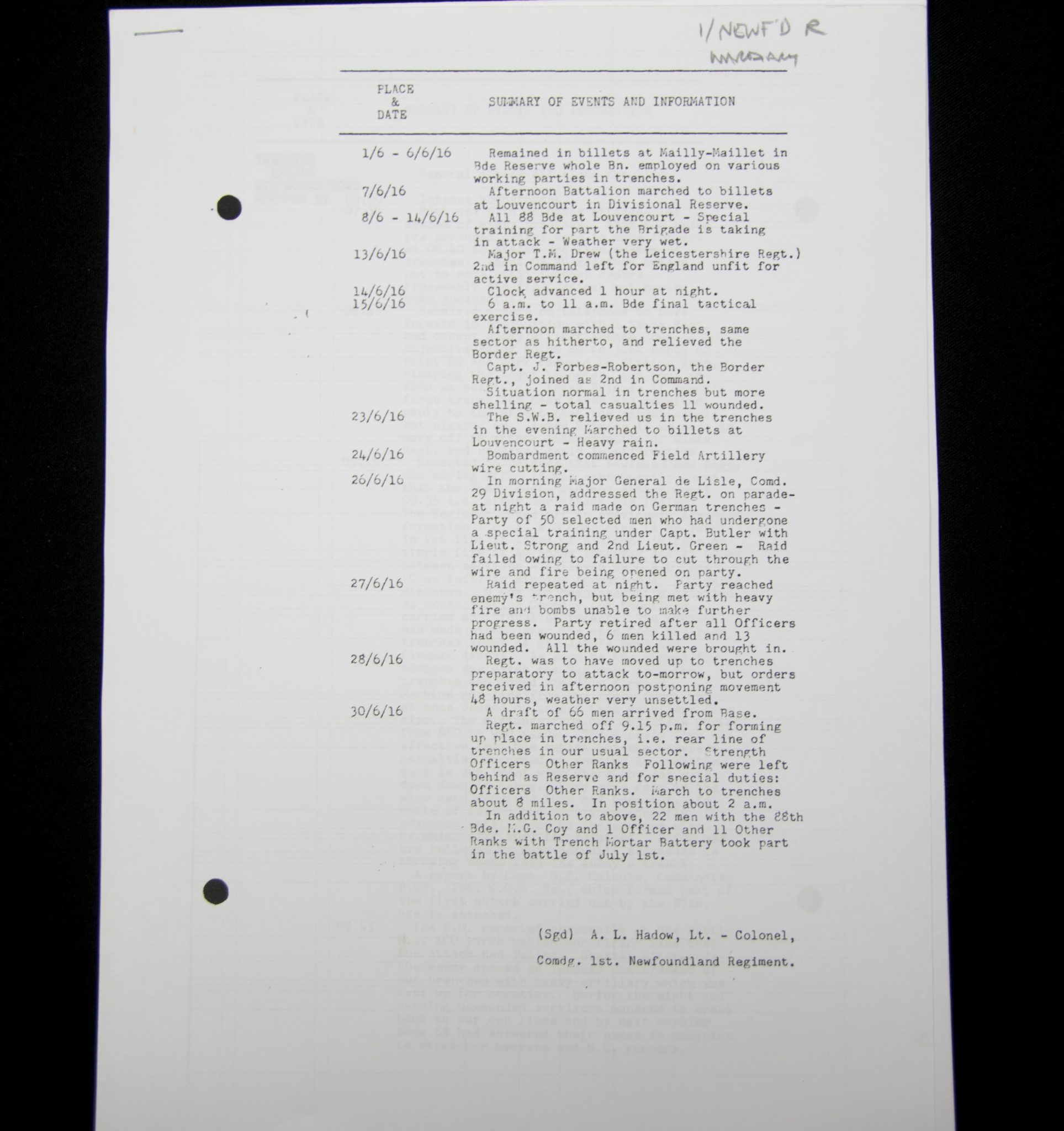 (British Army) First Day of the Somme 1 July 1916 WOUNDED - 1914-15 Star John Joseph Caul, Royal Newfoundland Regiment - Image 11