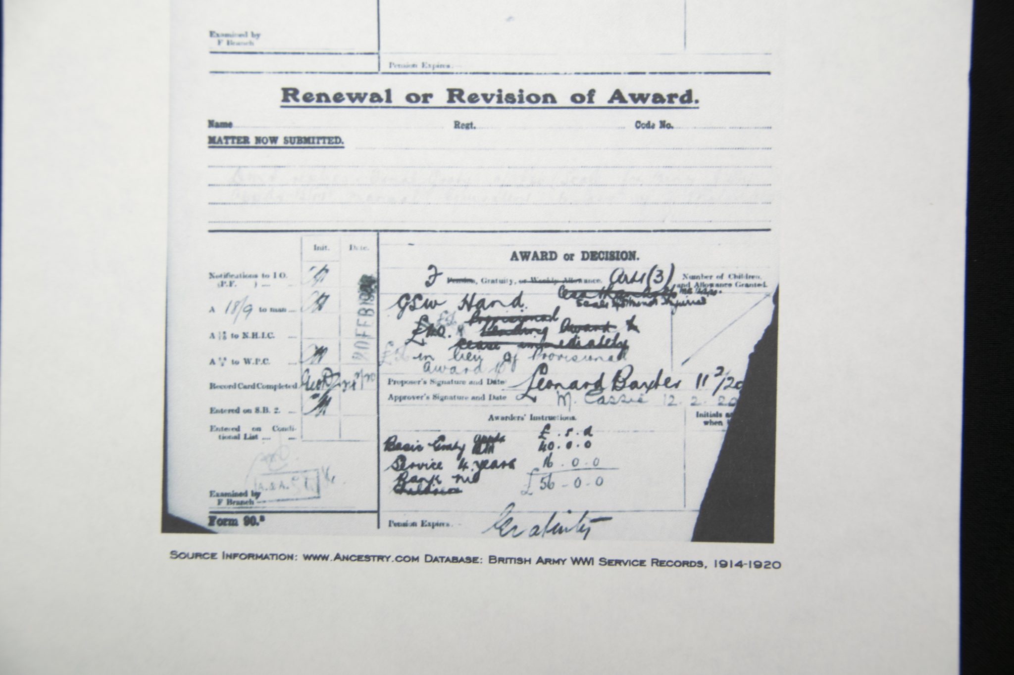 (British Army) First Day of the Somme 1 July 1916 WOUNDED - 1914-15 Star of Private William Joseph Geldart, 13525, Royal Welsch Fusiliers - Image 14