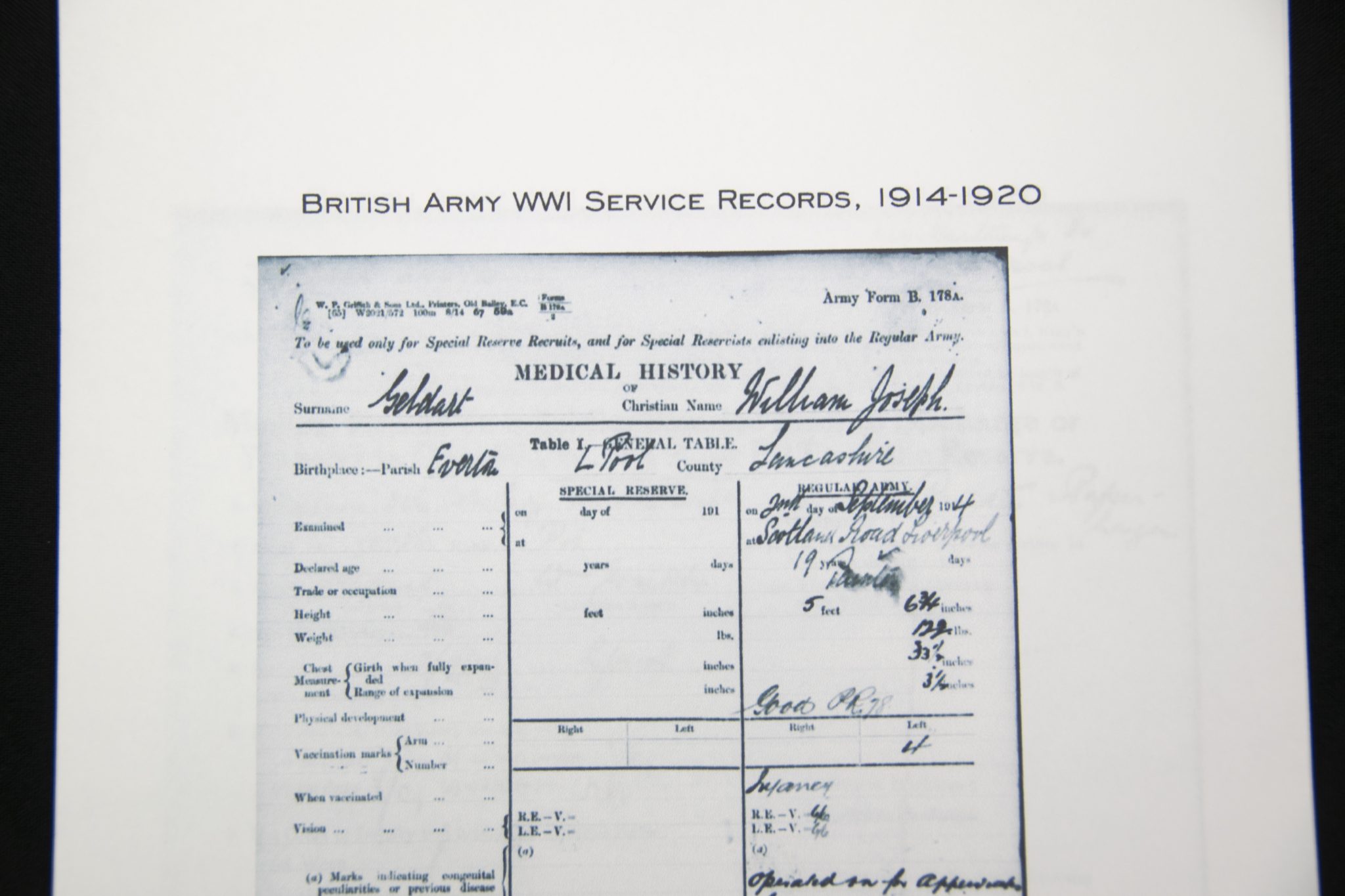 (British Army) First Day of the Somme 1 July 1916 WOUNDED - 1914-15 Star of Private William Joseph Geldart, 13525, Royal Welsch Fusiliers - Image 16