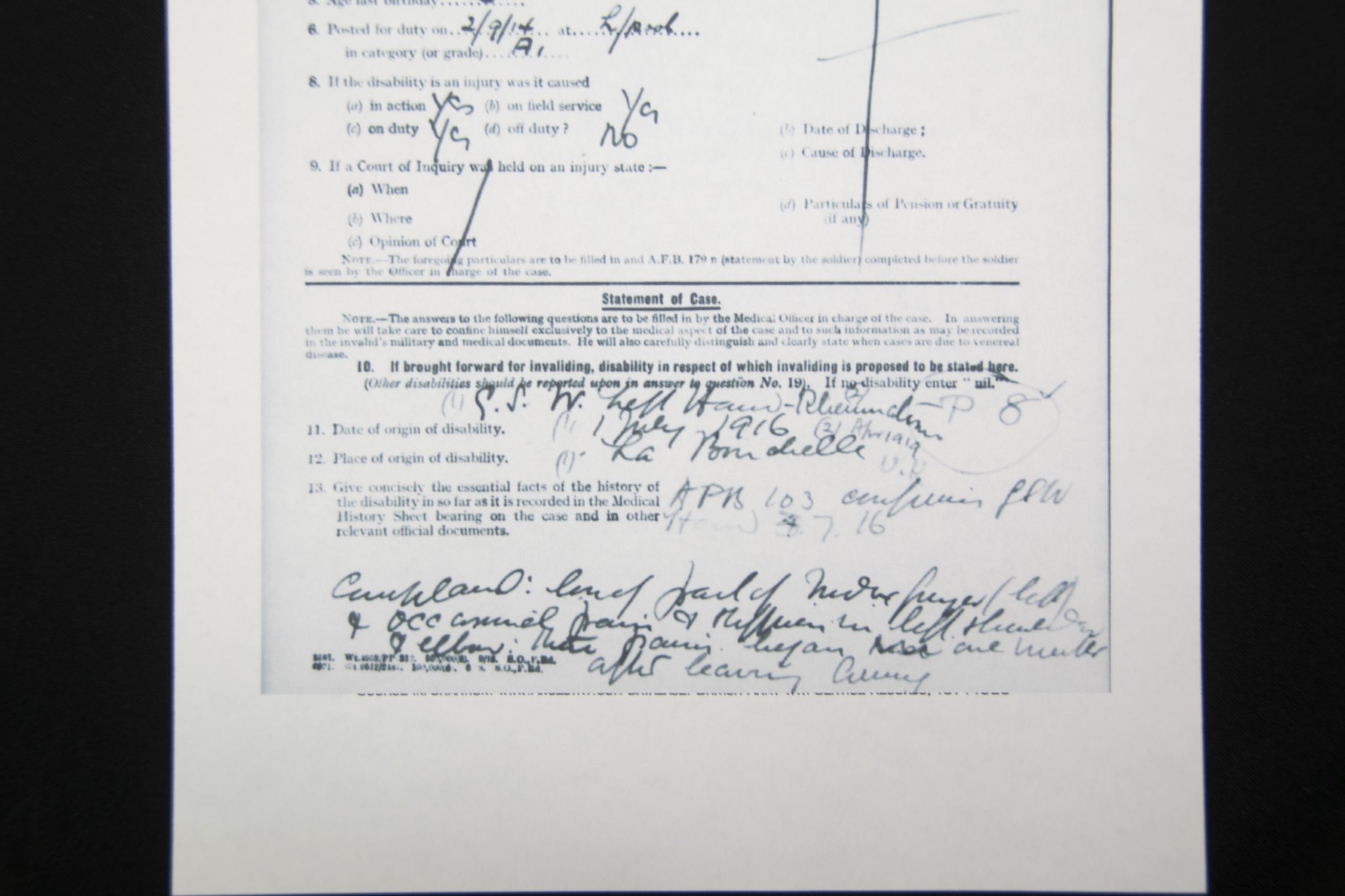 (British Army) First Day of the Somme 1 July 1916 WOUNDED - 1914-15 Star of Private William Joseph Geldart, 13525, Royal Welsch Fusiliers - Image 20