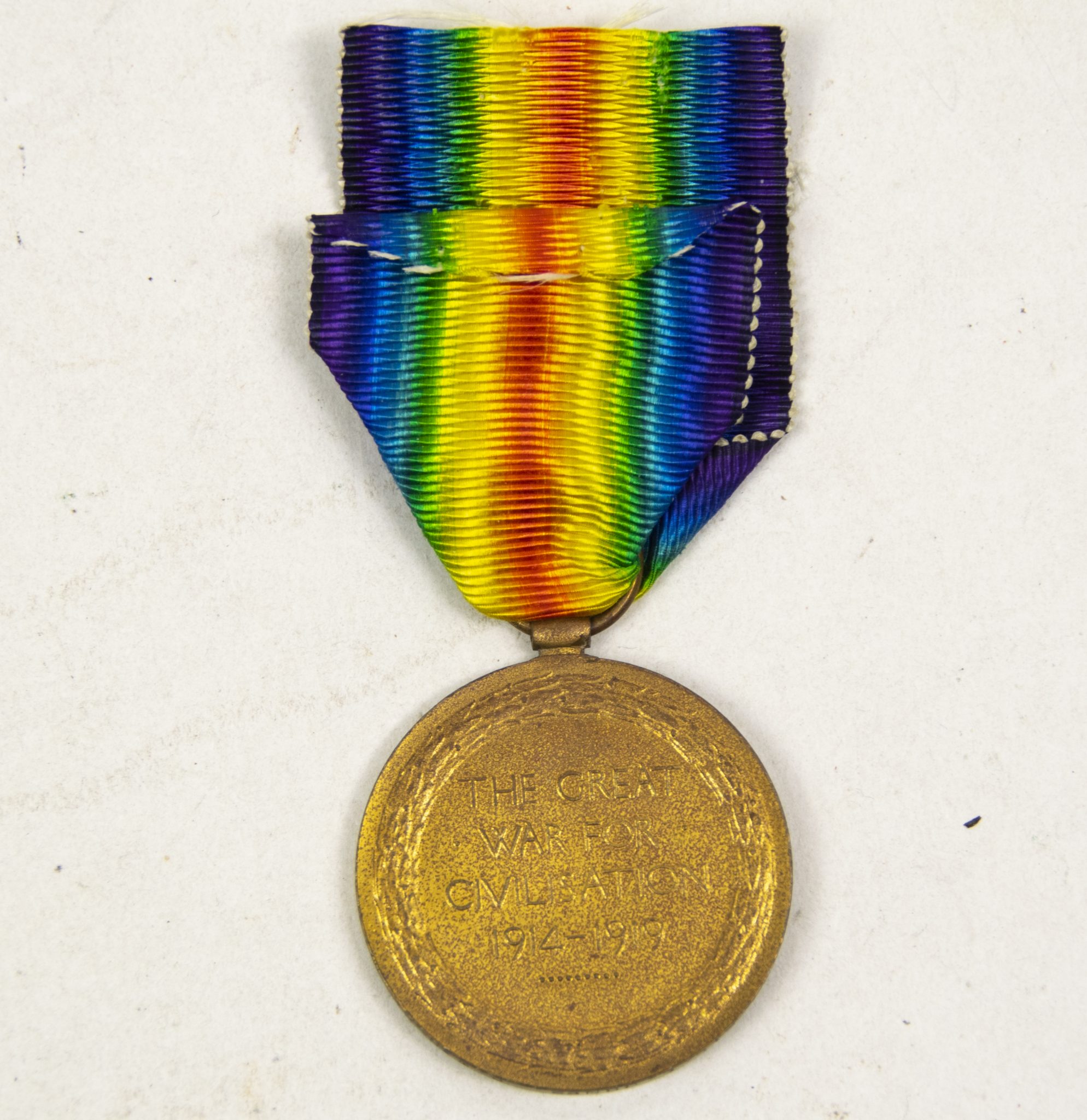 (British Army) First Day of the Somme 1 July 1916 WOUNDED - Victory medal of Private Edwin William Jones, 4257, Royal Warwickshire Regiment - Image 4