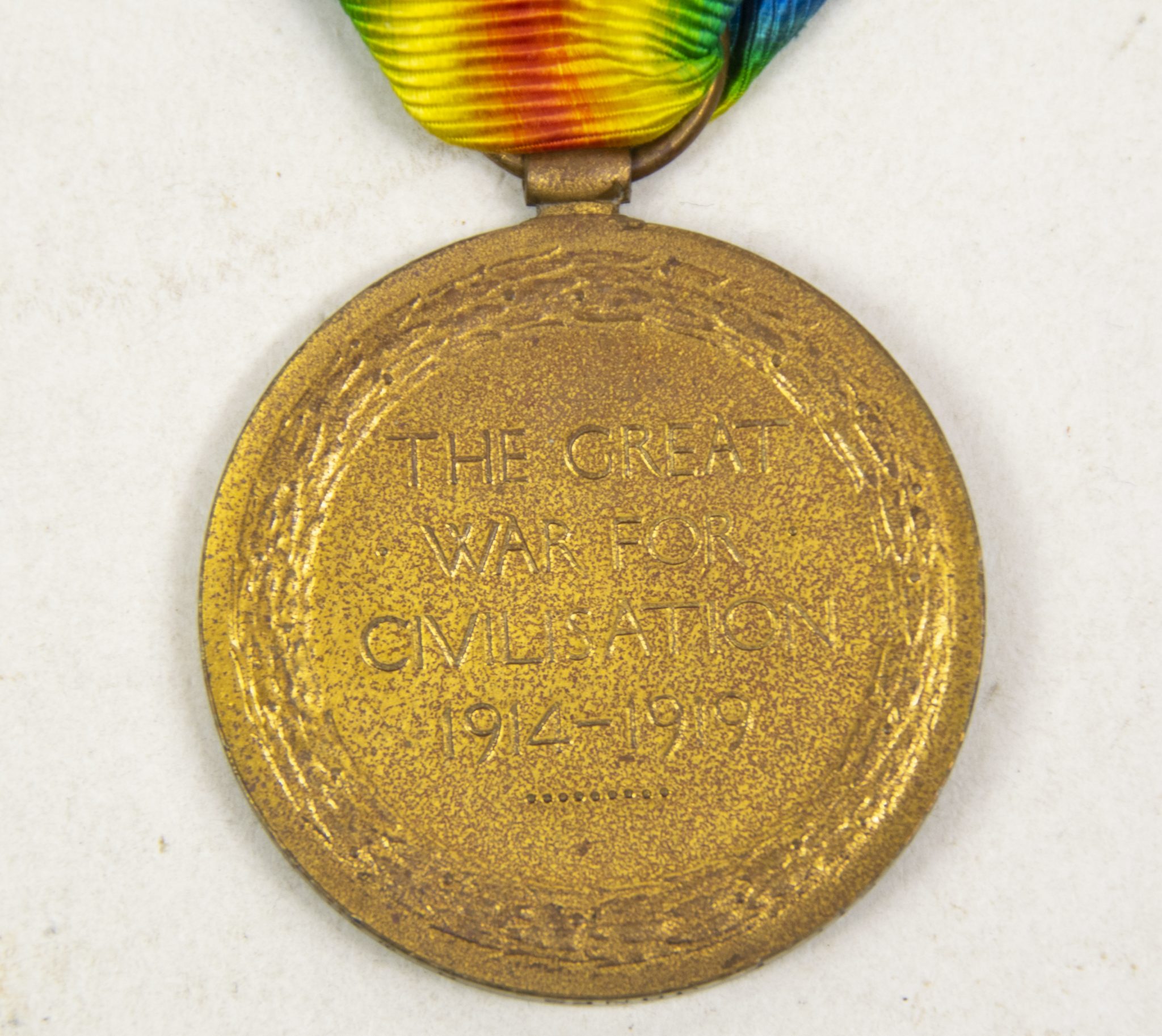 (British Army) First Day of the Somme 1 July 1916 WOUNDED - Victory medal of Private Edwin William Jones, 4257, Royal Warwickshire Regiment - Image 5