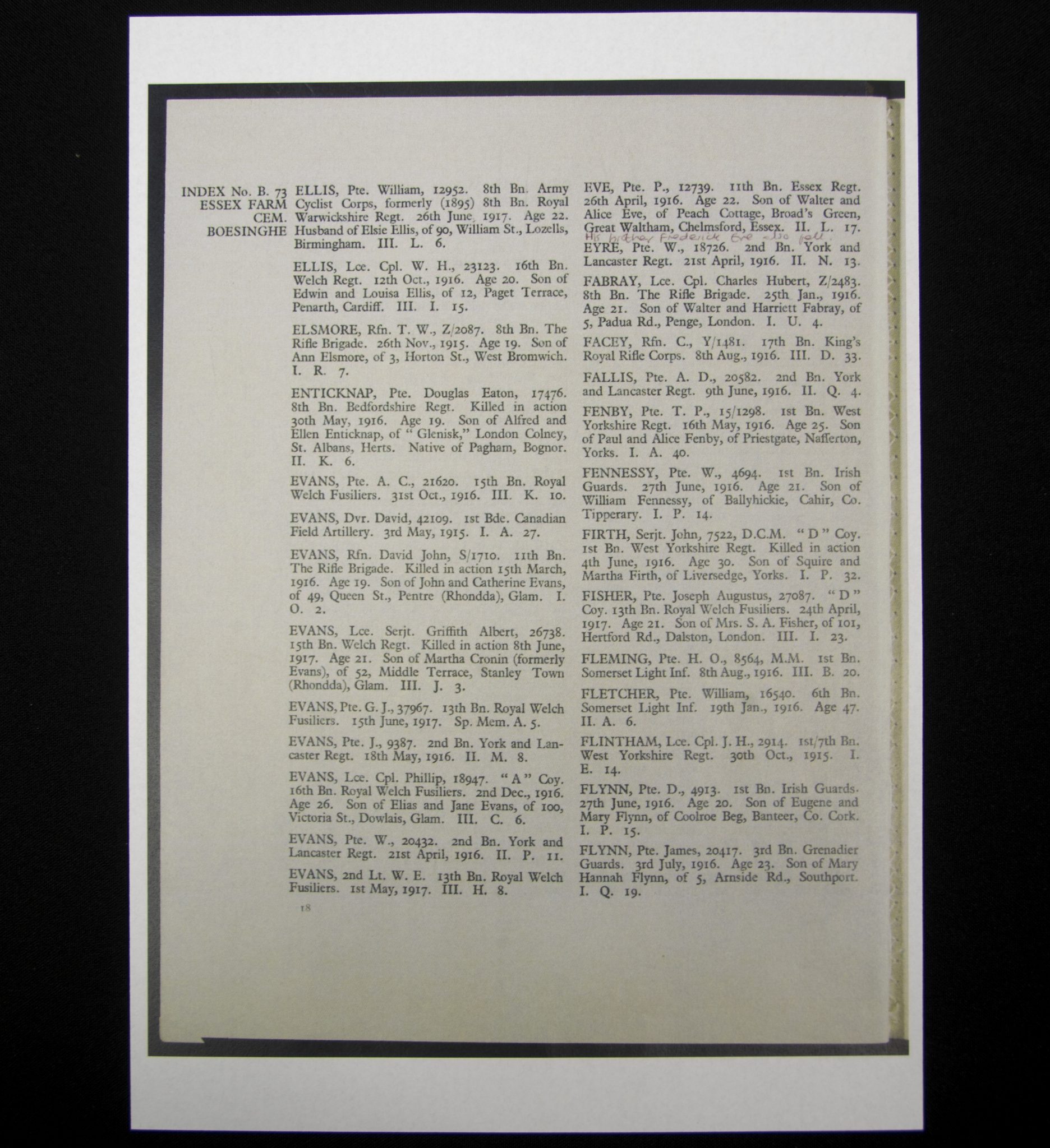 (British Army) First Day of the Somme 1 July 1916 WOUNDED - Victory medal of Private Harold O. Fleming, 8564, 1st Bn., Somerset Light Infantry - Image 13