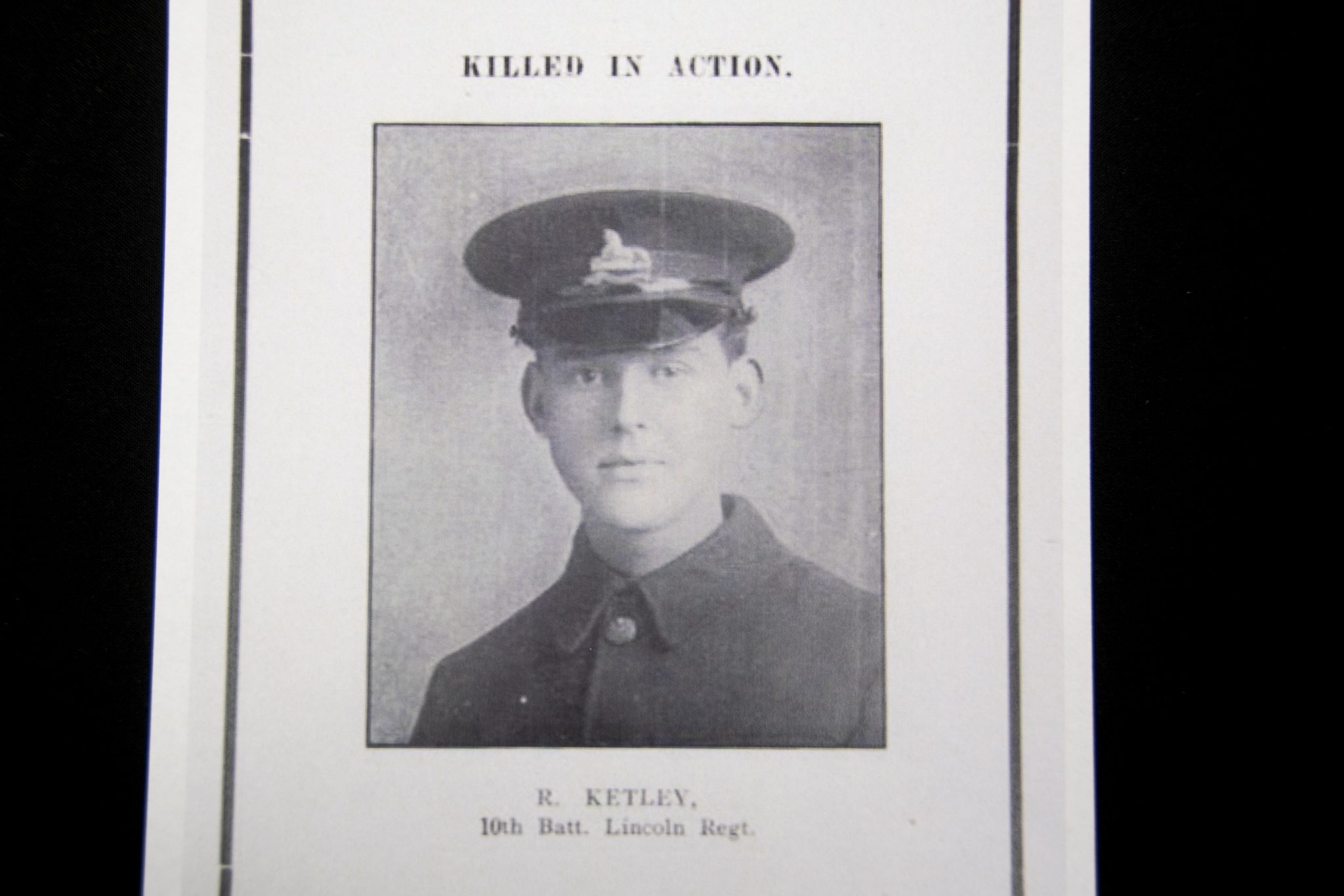 (British Army) First Day of the Somme 1 July 1916 - WOUNDED. Brittish War Medal of Private Raymond Ketley, 877, 10th Bn., Lincolnshire Regiment - Image 15