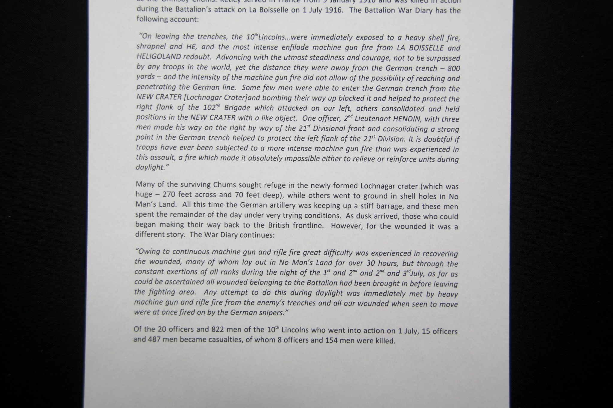 (British Army) First Day of the Somme 1 July 1916 - WOUNDED. Brittish War Medal of Private Raymond Ketley, 877, 10th Bn., Lincolnshire Regiment - Image 24