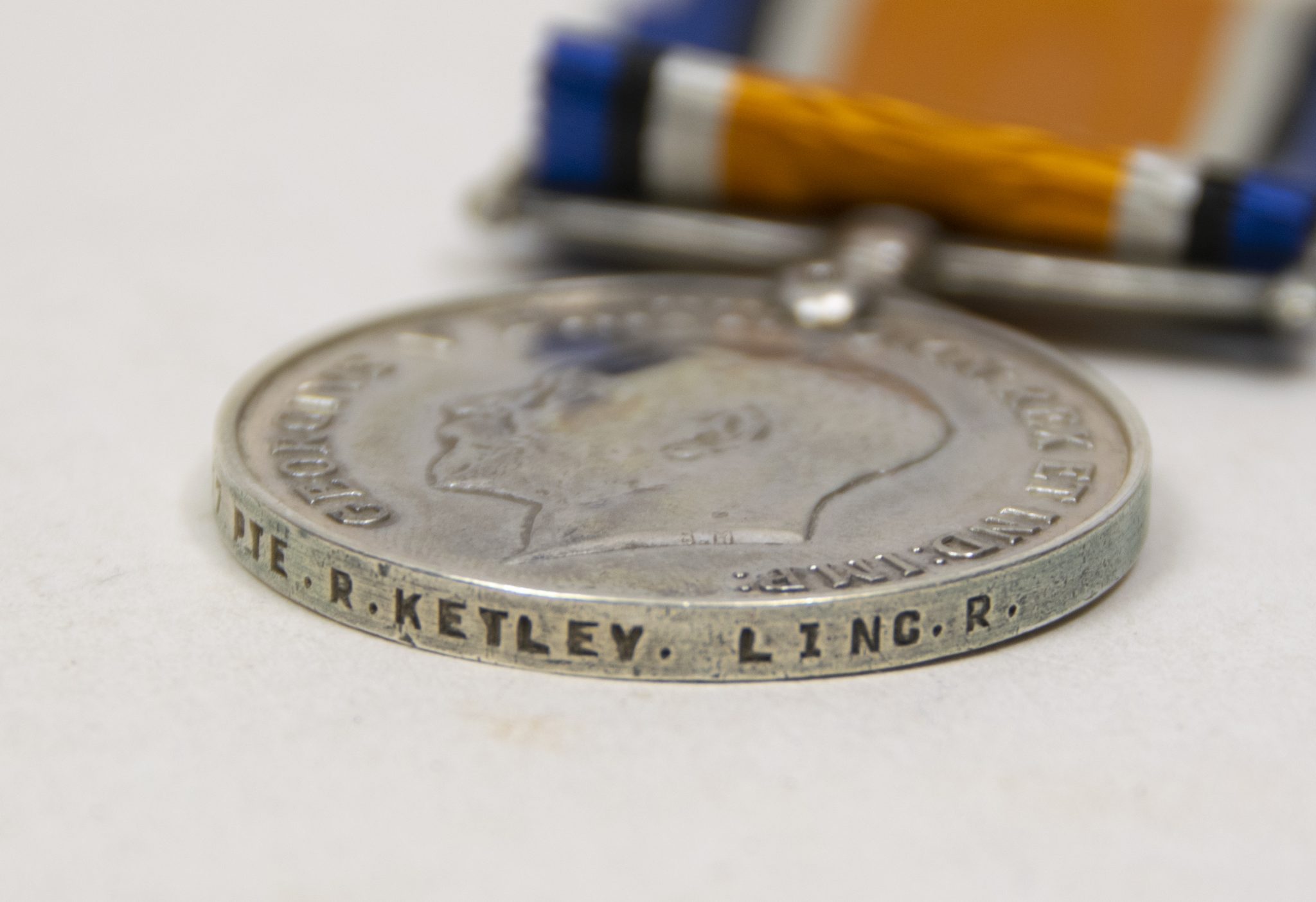 (British Army) First Day of the Somme 1 July 1916 - WOUNDED. Brittish War Medal of Private Raymond Ketley, 877, 10th Bn., Lincolnshire Regiment - Image 7