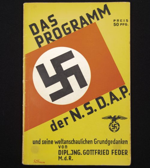 (Brochure) Dipl. Ing. Gottfried Feder M.d.R. - Das Programm der N.S.D.A.P. (1931)