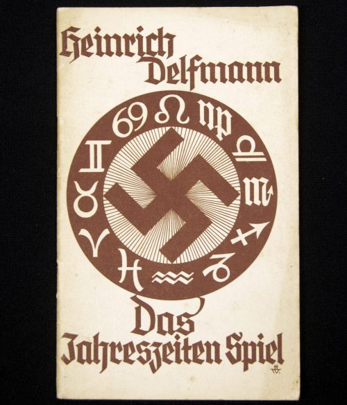 (Brochure) Heinrich Delfmann - Das Jahreszeiten Spiel (Gebietsführer der Hitlerjugend Lühr hogrefe zu eigen)