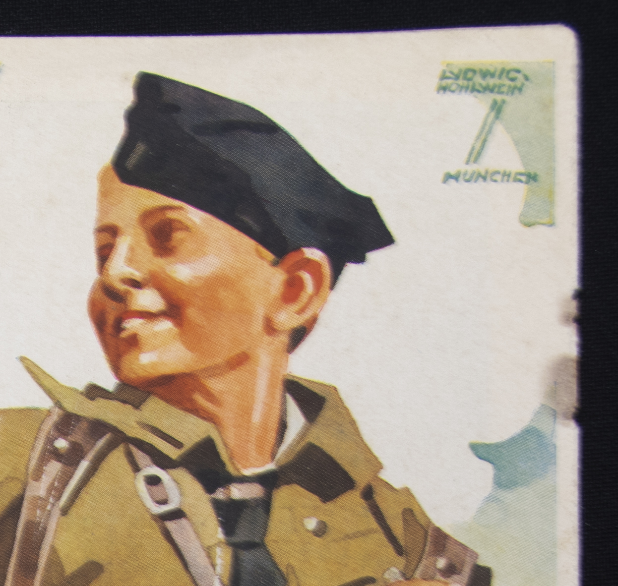 (Brochure) Hitlerjugend (HJ) Deutsche Jugend (DJ) Jugend wandert in Deutschland (design Ludwig Hohlwein) (1935)