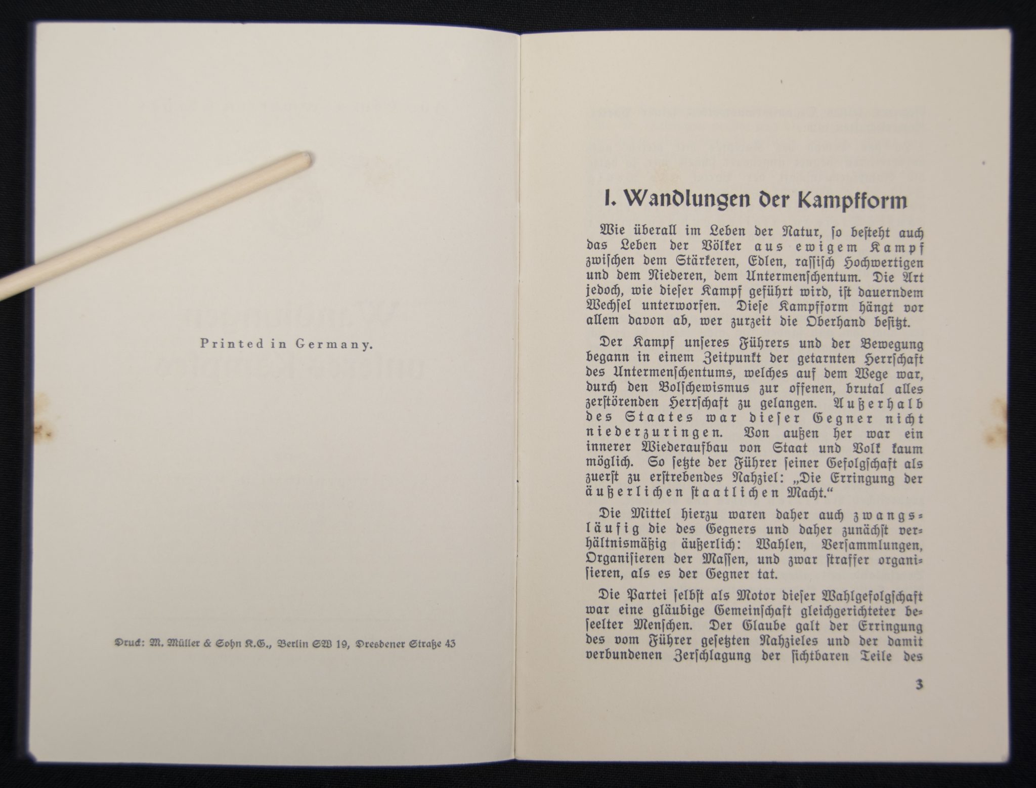 Brochure-SS-Gruppenfuhrer-R.-Heydrich-Wandlungen-unseres-Kampfes-1936-VERY-RARE.