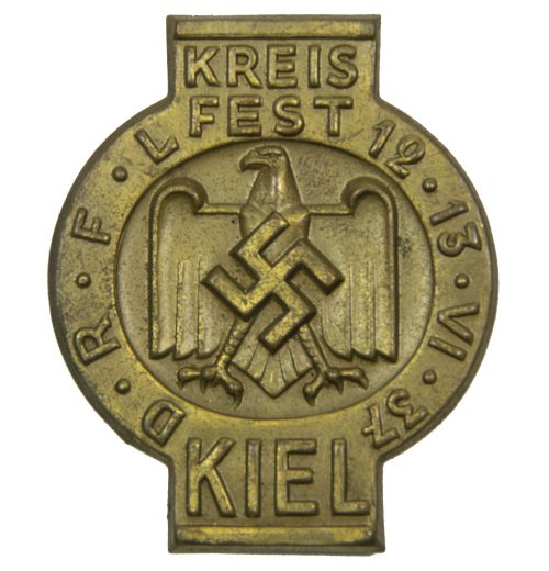 D.R.F.K. Kreisfest 12.13.VI.37 Kiel abzeichen