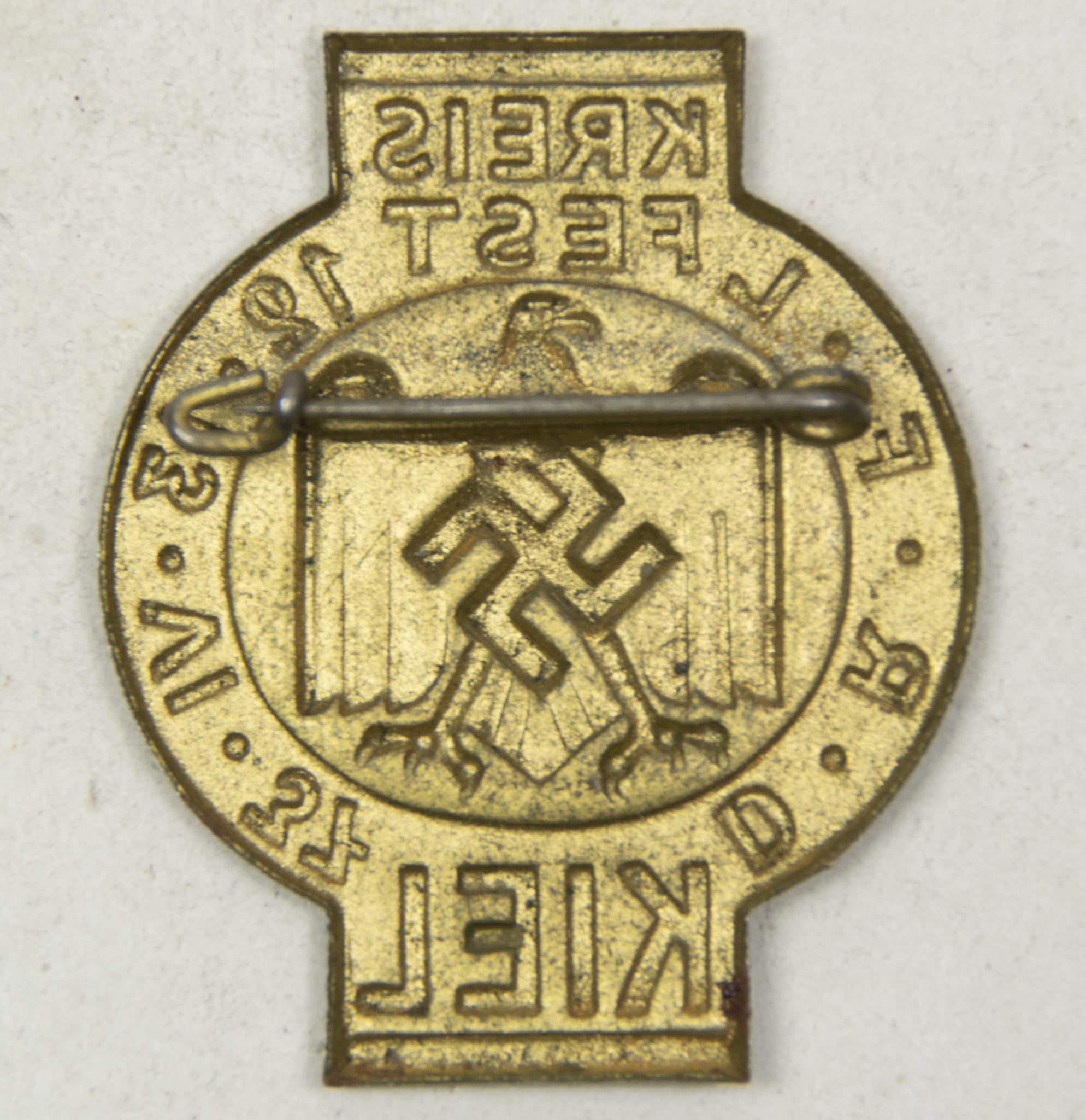 D.R.F.K. Kreisfest 12.13.VI.37 Kiel abzeichen (2) D.R.F.K. Kreisfest 12.13.VI.37 Kiel abzeichen