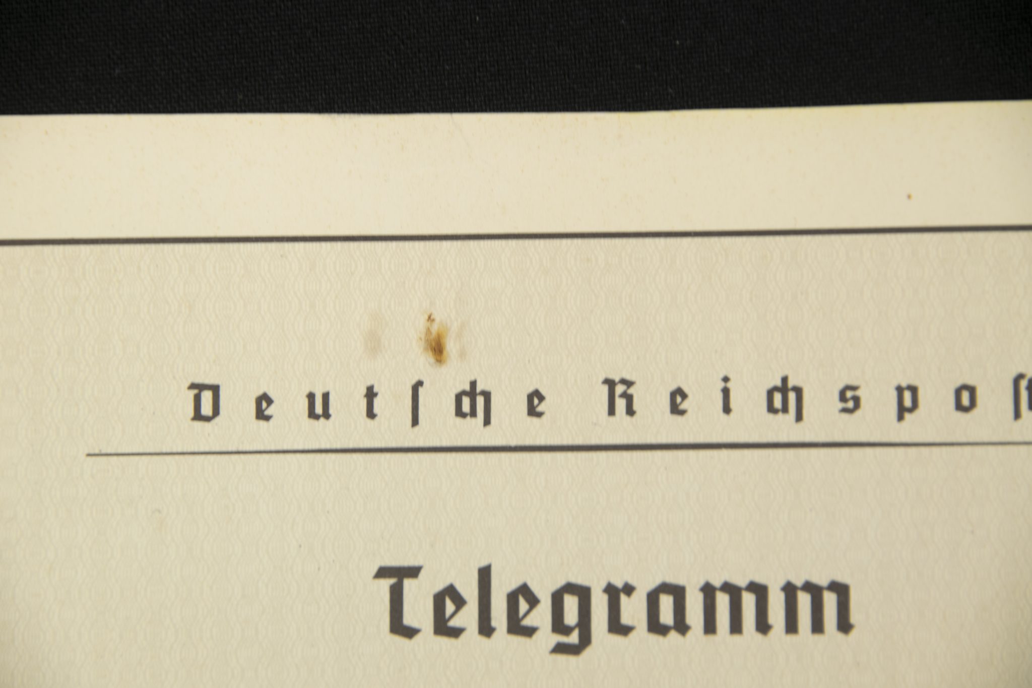 Hitlerjugend (HJ) Reichsparteitag telegram with postal enveloppe (design Ludwig Hohlwein) (1935)