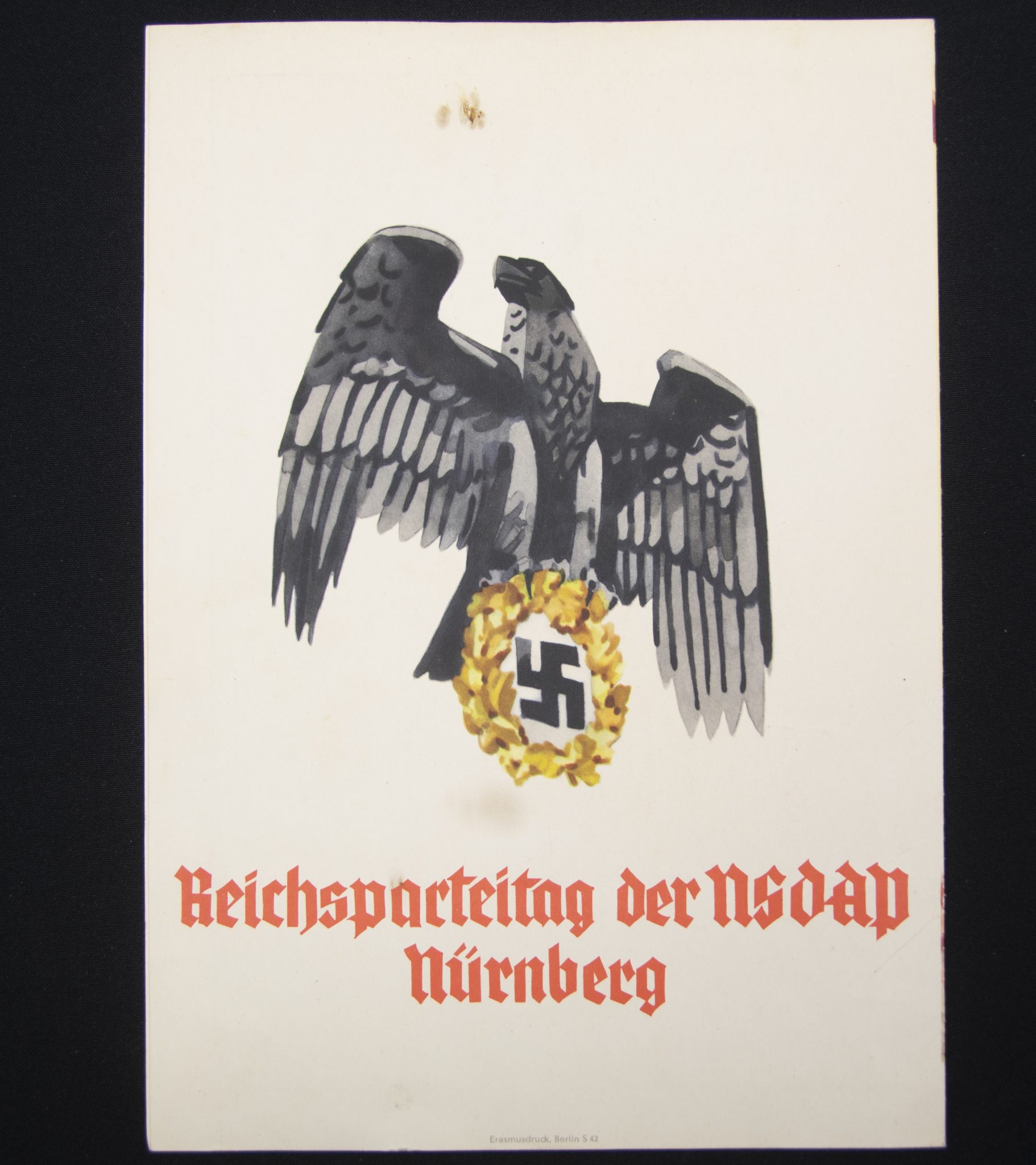 Hitlerjugend (HJ) Reichsparteitag telegram with postal enveloppe (design Ludwig Hohlwein) (1935)