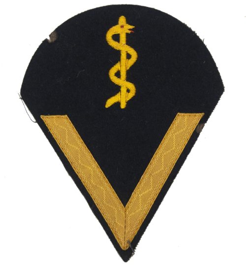 Kriegsmarine (KM) Combined Sanitäter Gefreiter chevron
