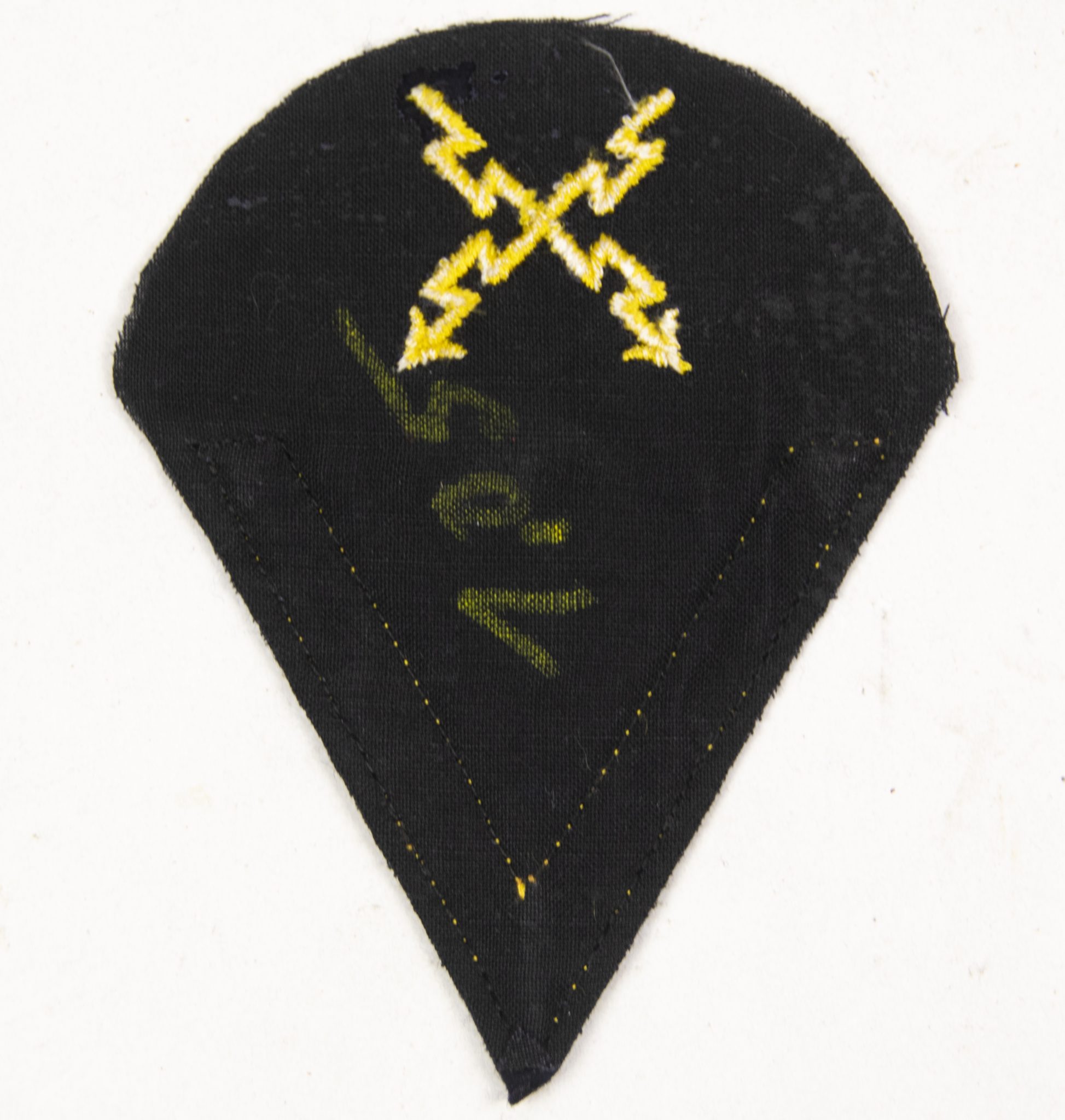 Kriegsmarine (KM) Combined Teletypist Gefreiter chevron (2) Kriegsmarine (KM) Combined Teletypist Gefreiter chevron