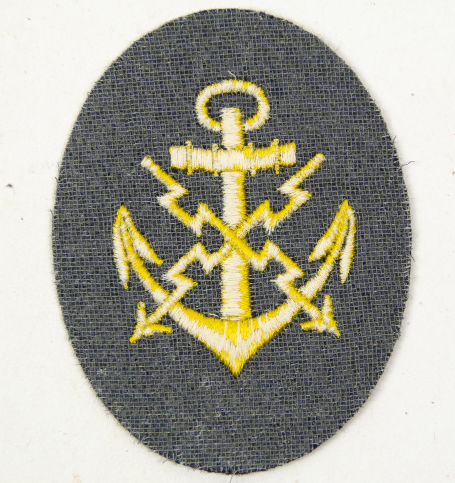 Kriegsmarine (KM) Fernschreibmaat insignia (2) Kriegsmarine (KM) Fernschreibmaat insignia