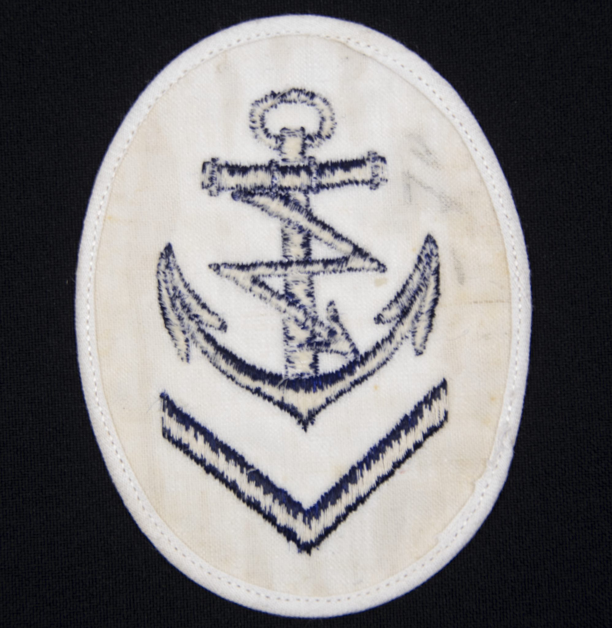 Kriegsmarine (KM) Oberfunkmaat insignia (2) Kriegsmarine (KM) Oberfunkmaat insignia