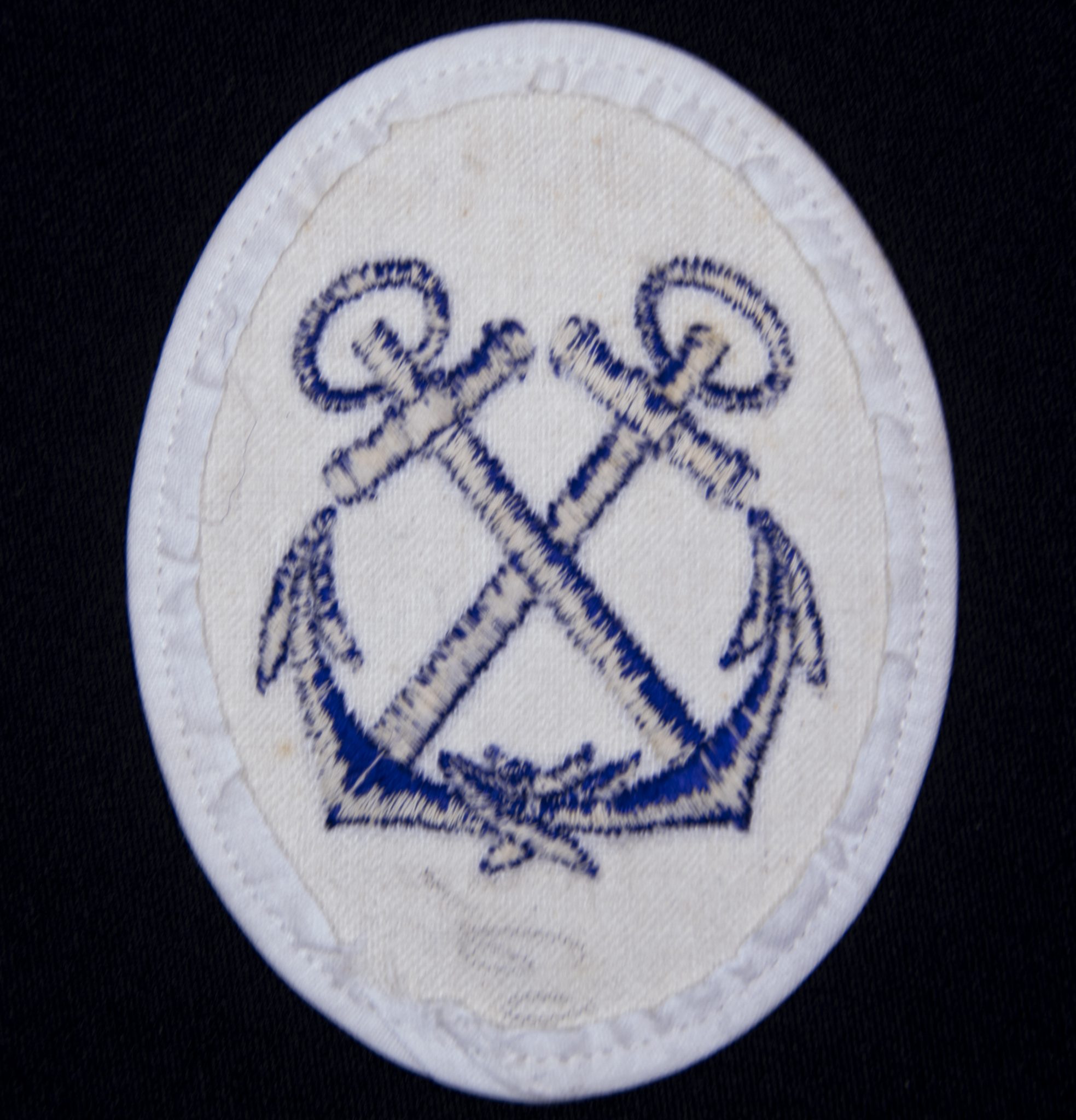 Kriegsmarine (KM) Steuermanssmaat Laufbahnabzeichen (2) Kriegsmarine (KM) Steuermanssmaat Laufbahnabzeichen