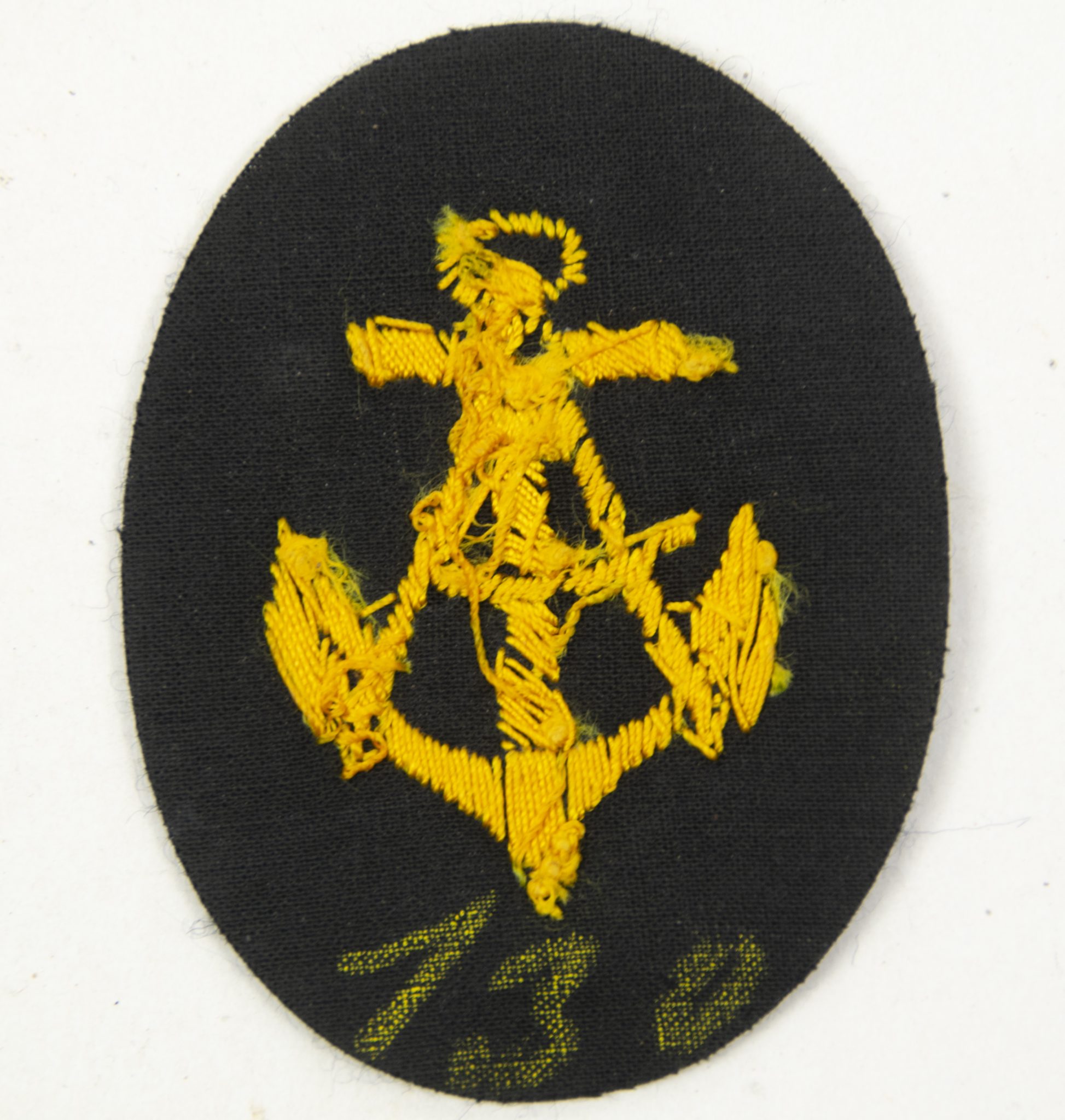 Kriegsmarine (KM) Zimmermannsmaat Laufbahnabzeichen (2) Kriegsmarine (KM) Zimmermannsmaat Laufbahnabzeichen