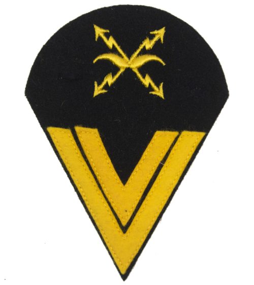 Kriegsmarine (KM) combined Obergefreiter Flugmeldelaufbahn abzeichen