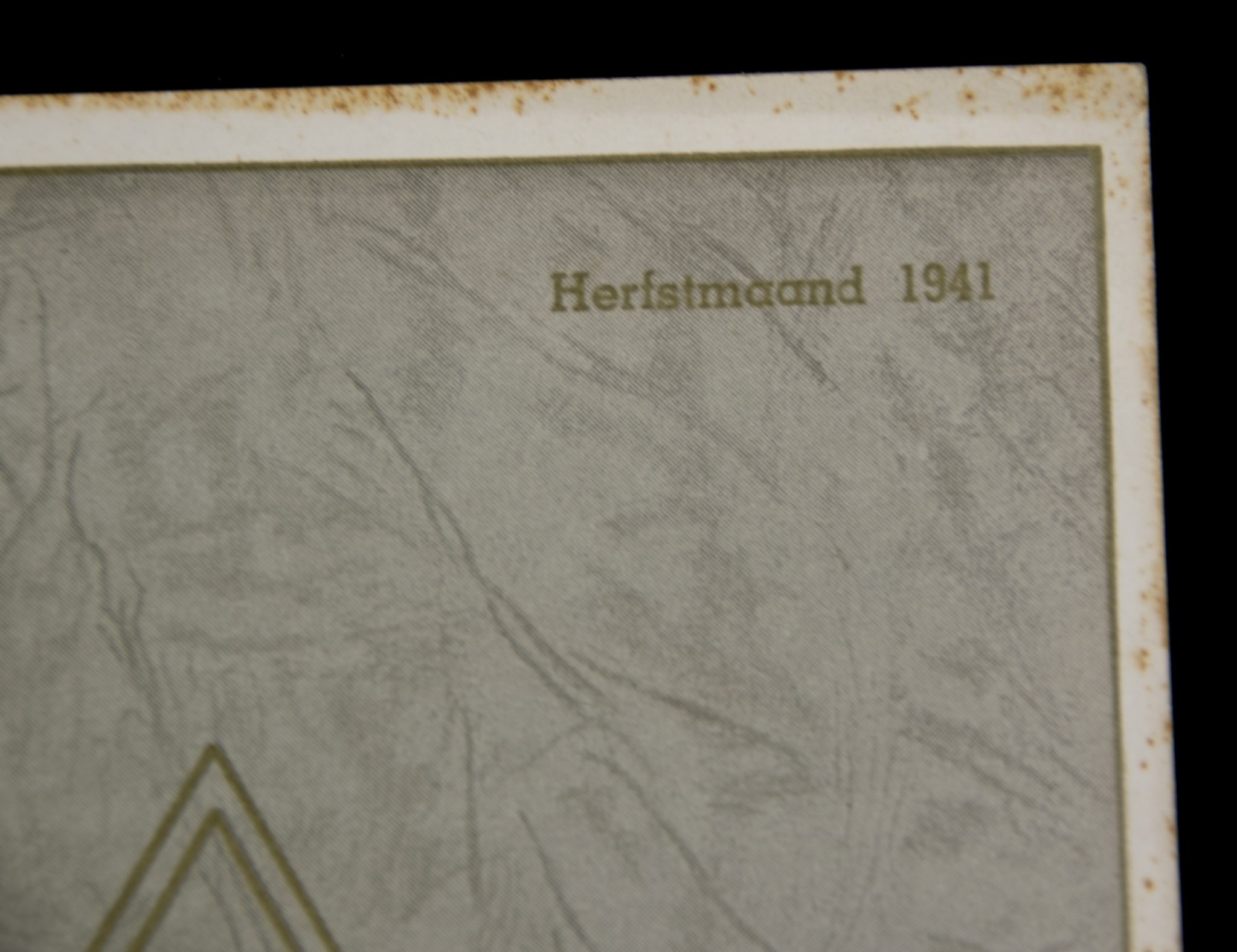 (Magazine) NSB Ontwakend Volk – 5e jg. No.1 – Herfstmaand (1942)