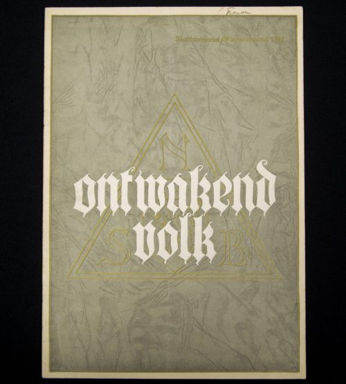 (Magazine) NSB Ontwakend Volk - 6e jg. No.3 - SlachtmaandWintermaand (1941)