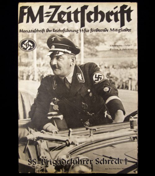(Magazine) SS-FM Zeitschrift - Reichsführung SS für fördernde Mitglieder - 3. Jahrgang/Folge 7 (1936)