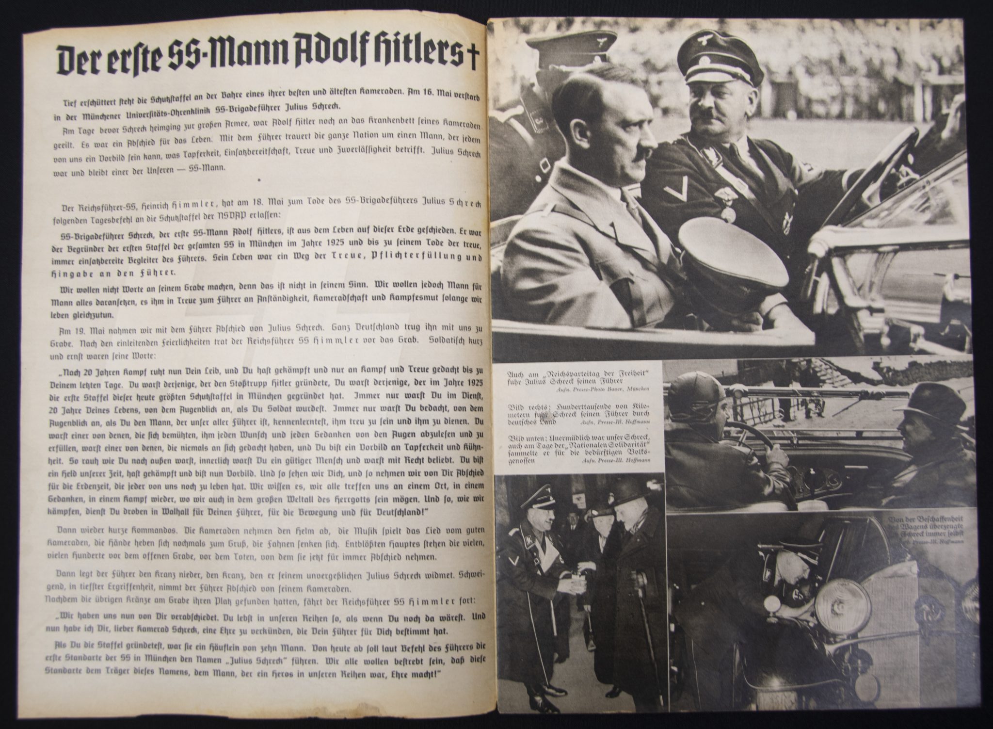 (Magazine) SS-FM Zeitschrift – Reichsführung SS für fördernde Mitglieder – 3. JahrgangFolge 7 (1938) (Magazine) SS-FM Zeitschrift - Reichsführung SS für fördernde Mitglieder - 3. Jahrgang/Folge 7 (1936)