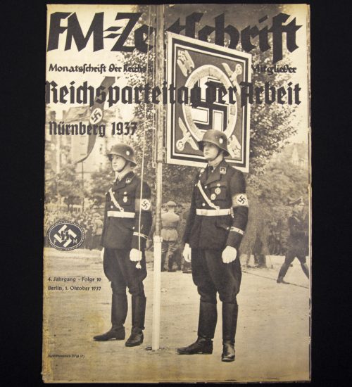 (Magazine) SS-FM Zeitschrift - Reichsführung SS für fördernde Mitglieder - 4. JahrgangFolge 10 (1937)