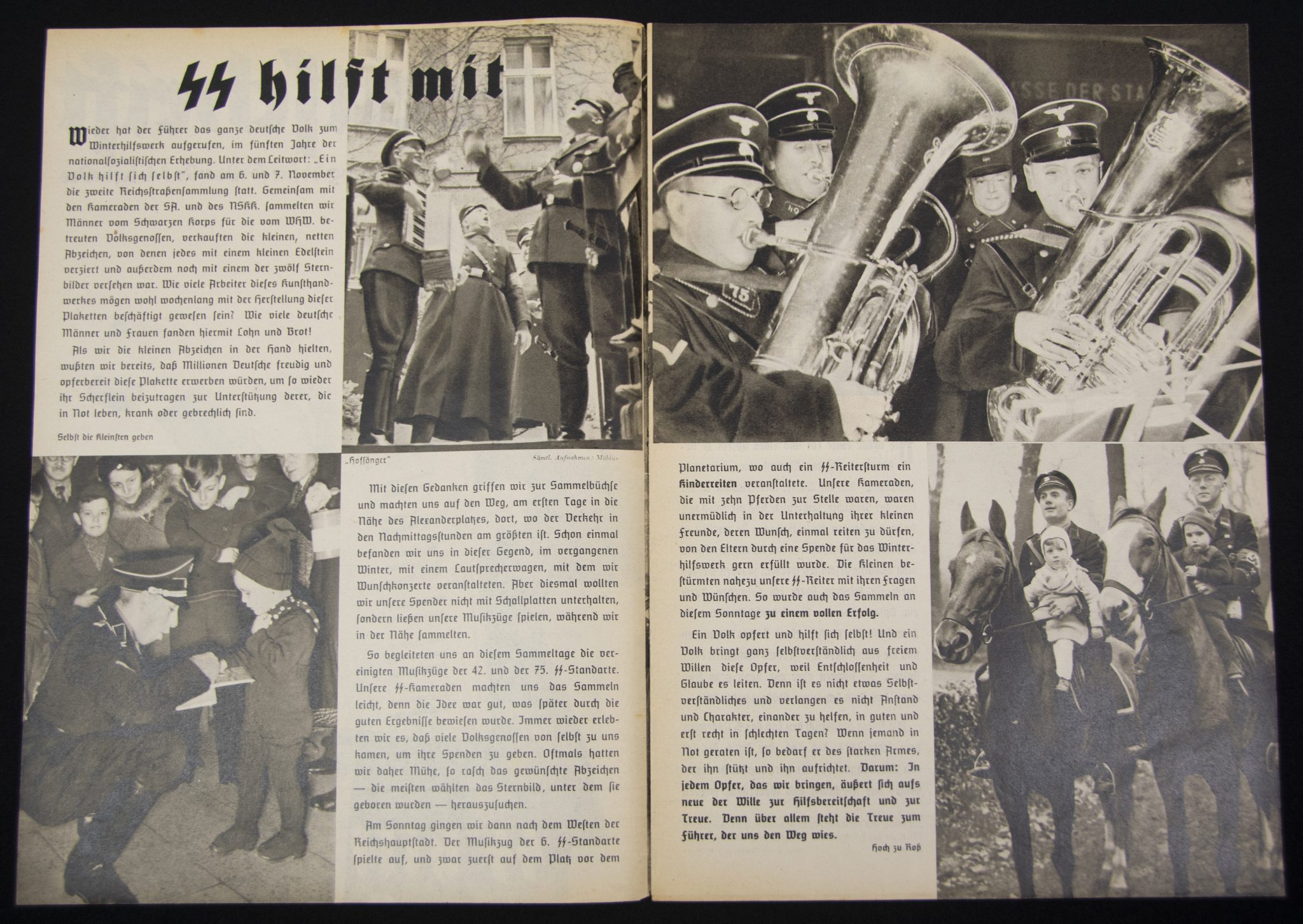 (Magazine) SS-FM Zeitschrift – Reichsführung SS für fördernde Mitglieder – 4. JahrgangFolge 12 (1938) (Magazine) SS-FM Zeitschrift - Reichsführung SS für fördernde Mitglieder - 4. JahrgangFolge 12 (1937)