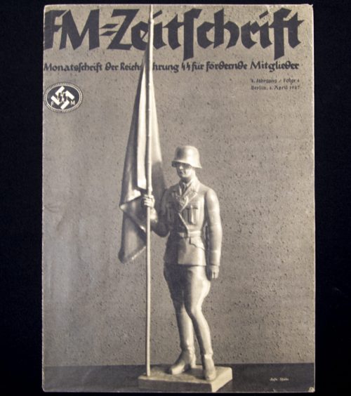 (Magazine) SS-FM Zeitschrift - Reichsführung SS für fördernde Mitglieder - 4. JahrgangFolge 4 (1937)