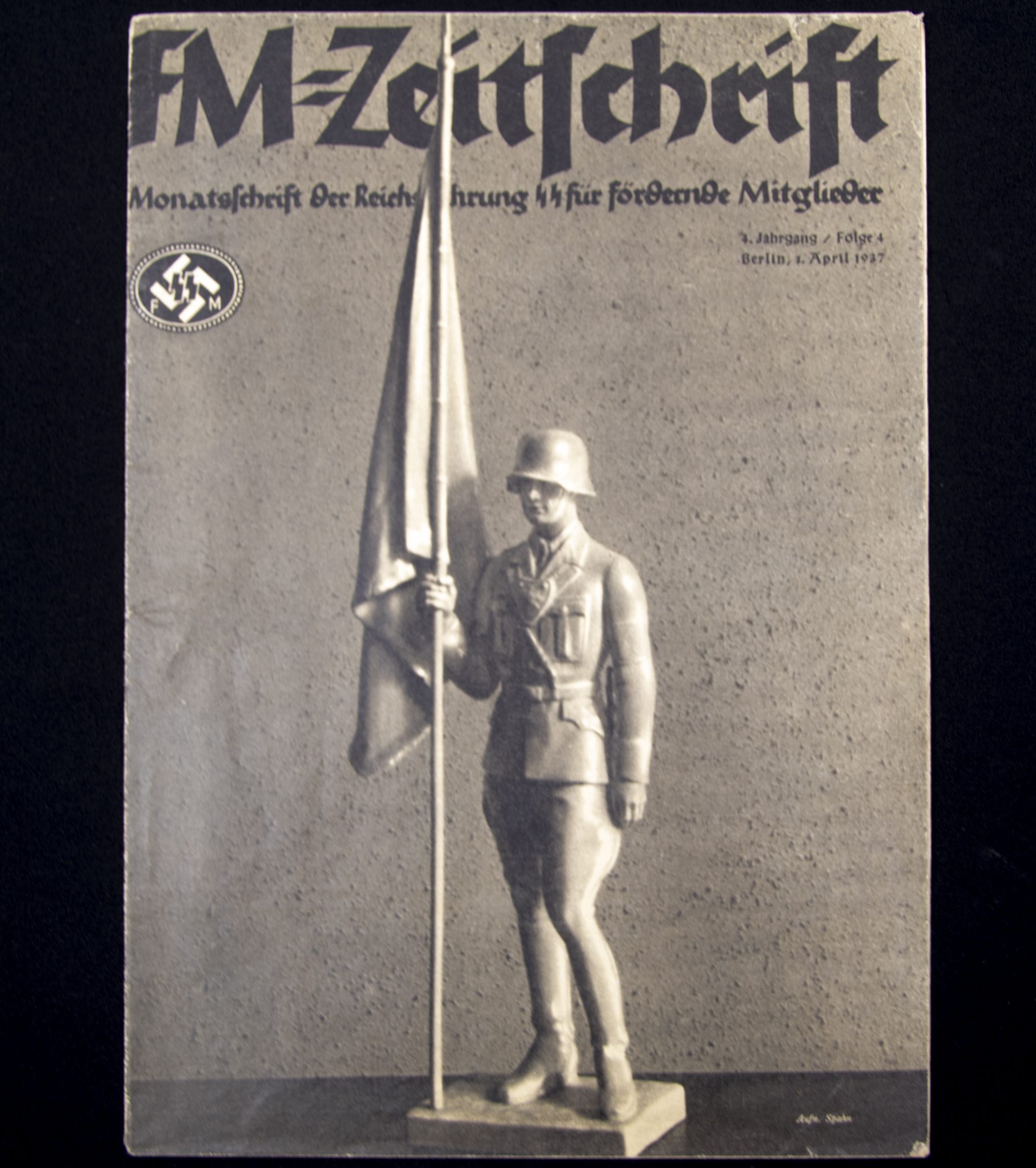 (Magazine) SS-FM Zeitschrift - Reichsführung SS für fördernde Mitglieder - 4. JahrgangFolge 4 (1937)
