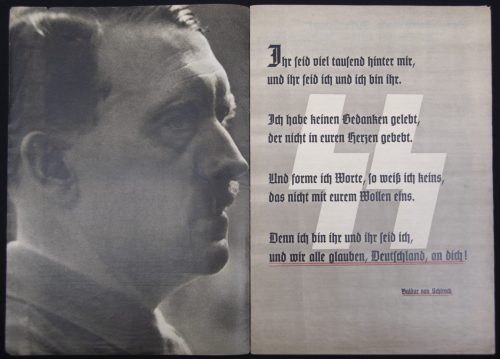 (Magazine) SS-FM Zeitschrift - Reichsführung SS für fördernde Mitglieder - 4. JahrgangFolge 4 (1937)