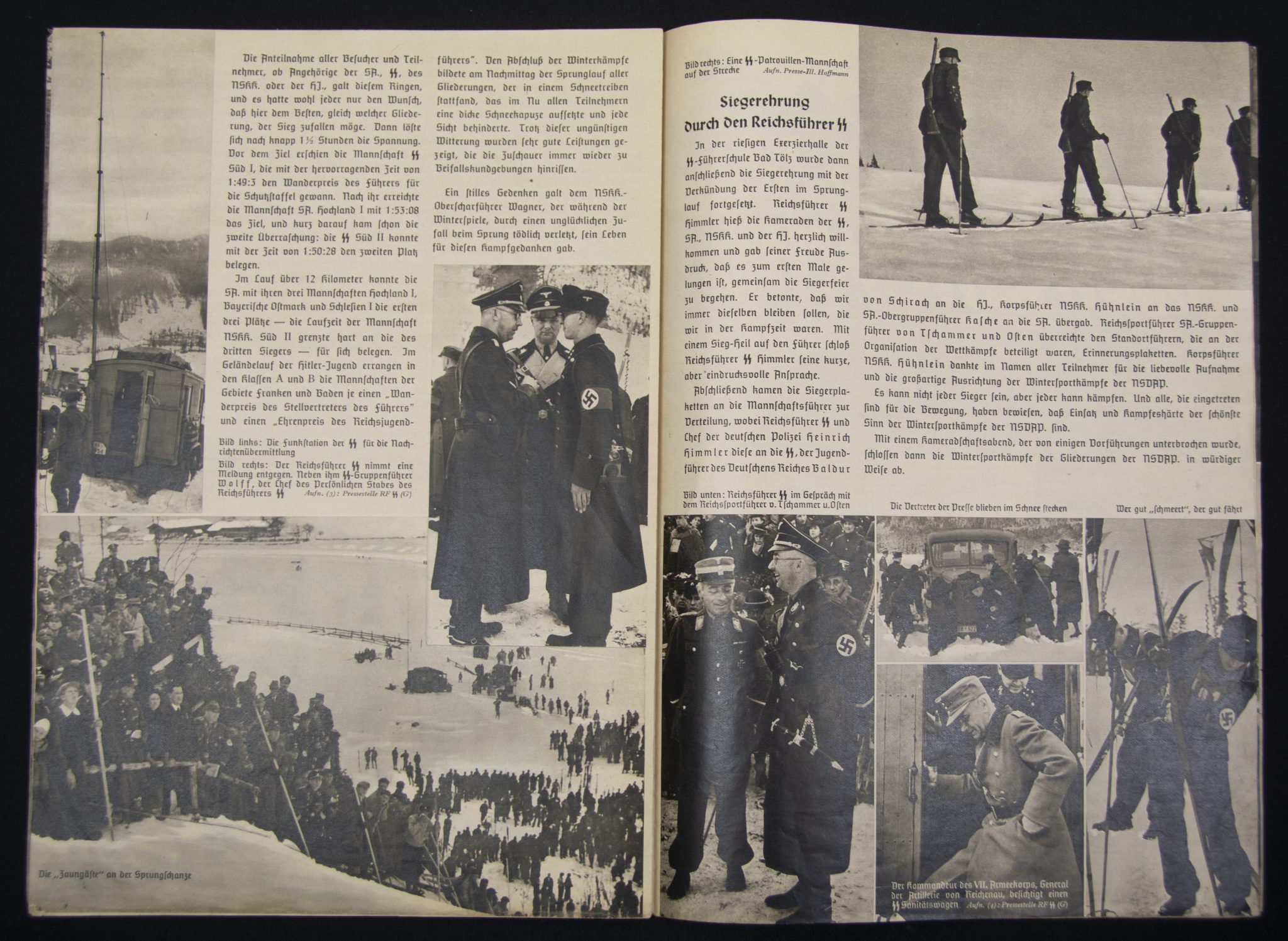 (Magazine) SS-FM Zeitschrift - Reichsführung SS für fördernde Mitglieder - 4. JahrgangFolge 4 (1937)