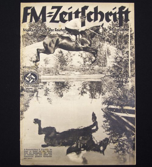 (Magazine) SS-FM Zeitschrift - Reichsführung SS für fördernde Mitglieder - 5. JahrgangFolge 9 (1938)