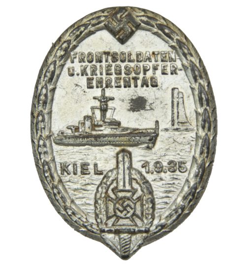 NSKOV Frontsoldaten u. Kriegsopferehrentag Kiel 1.9.35