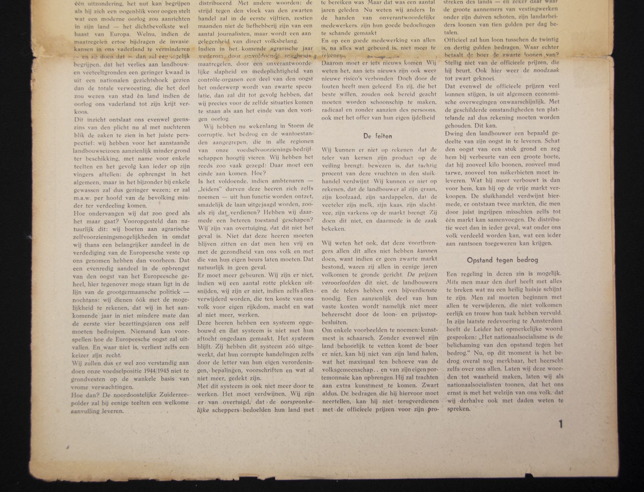 (Newspaper) Storm SS – Derde Jrg. Nr. 50 – 17 maart 1944 (with rare Gerardus Mooyman photo inside)