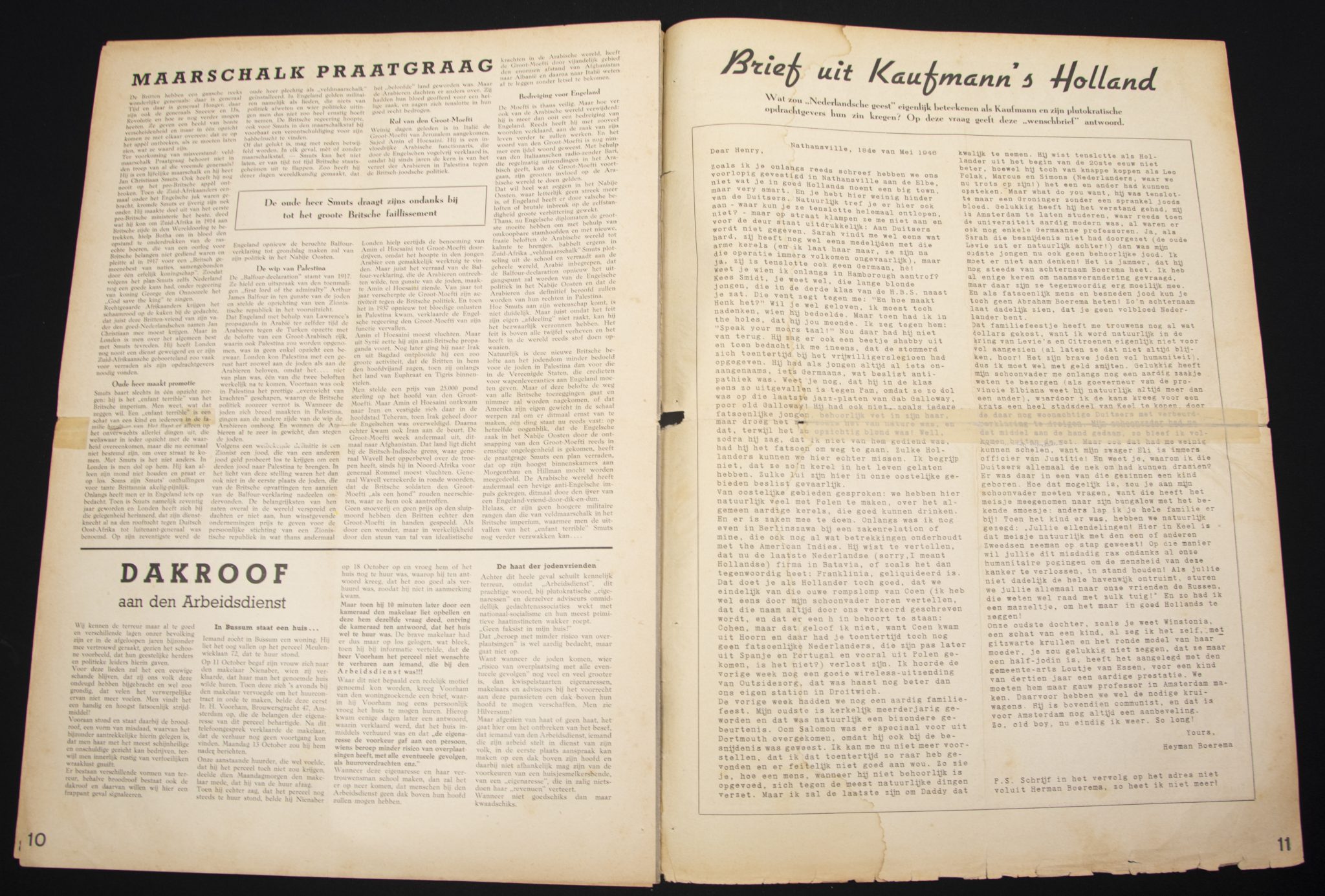 (Newspaper) Storm SS – Eerste Jrg. Nr. 32 – 14 november 1941