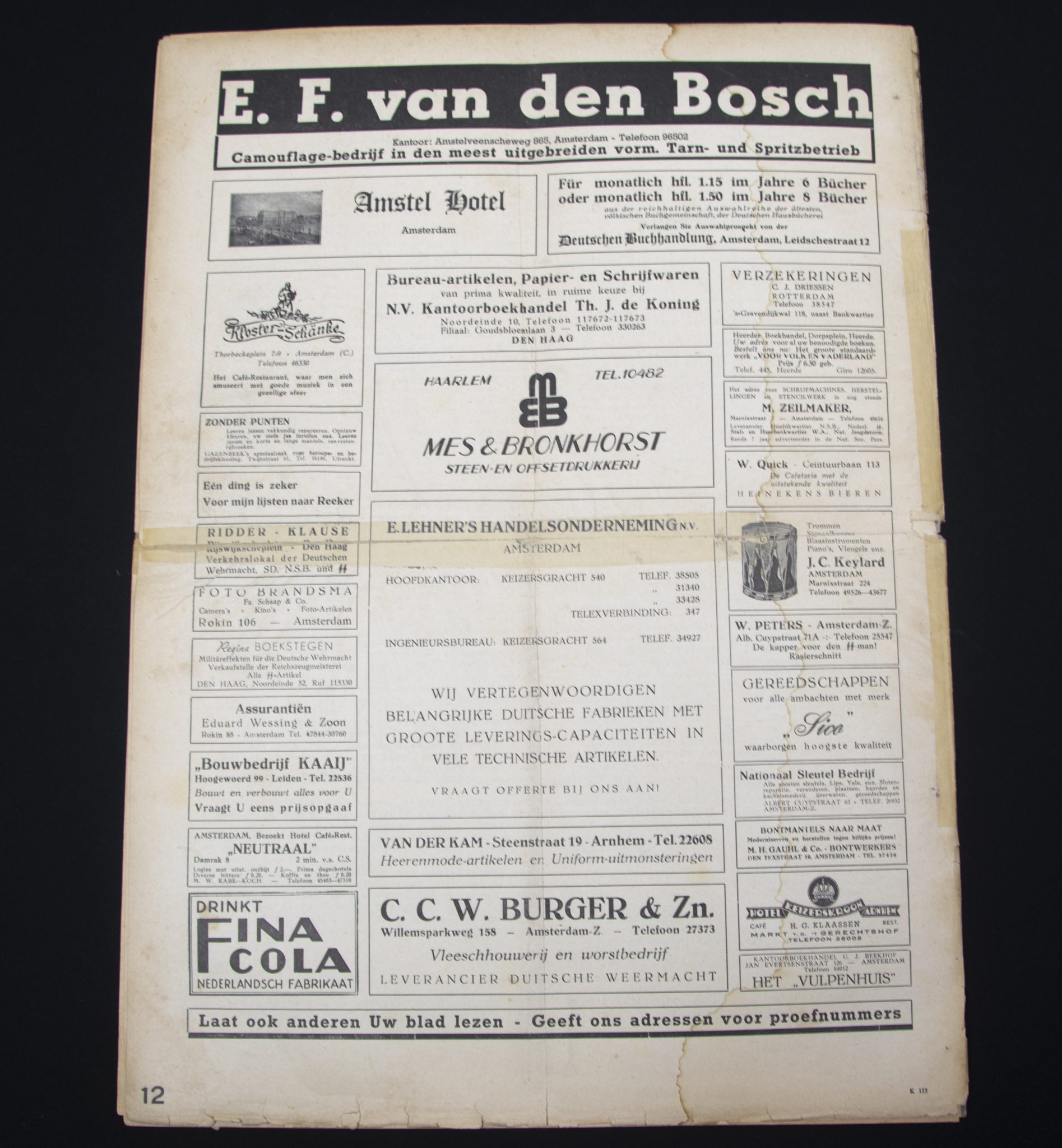 (Newspaper) Storm SS – Eerste Jrg. Nr. 32 – 14 november 1941