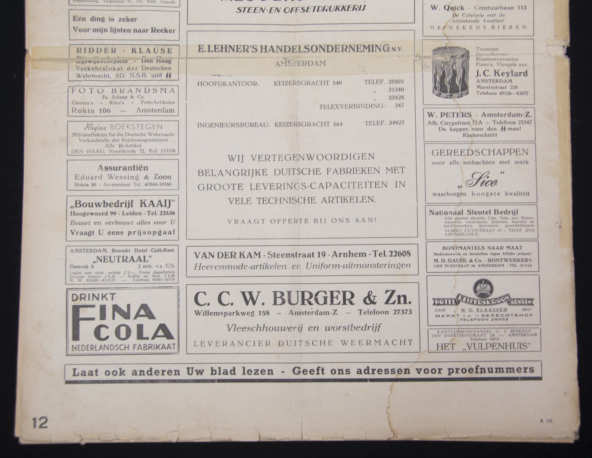 (Newspaper) Storm SS – Eerste Jrg. Nr. 32 – 14 november 1941