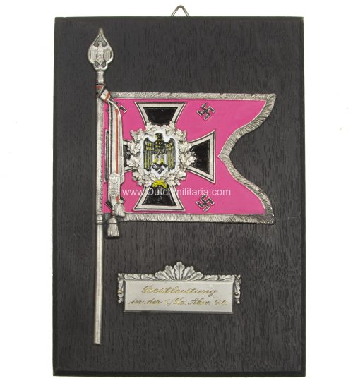 Panzer plaque 1.Pz.Abw.24. - Extremely rare