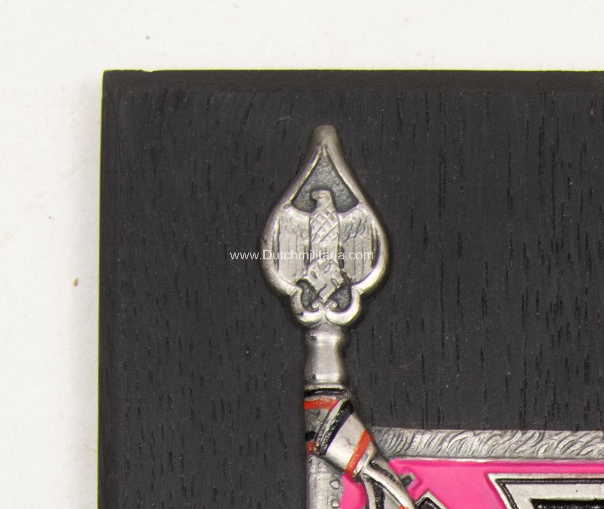 Panzer plaque 1.Pz.Abw.24. - Extremely rare