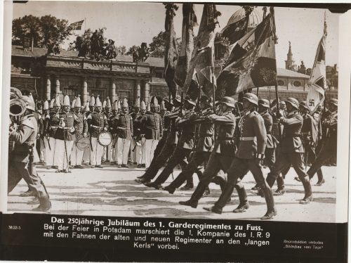 (Pressphoto) Das 250 Jährige Jubiläum des 1. Garderegimentes zu Fuss (24x18cm)