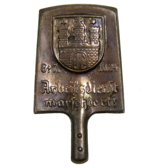 Reichsarbeitsdienst (RAD) 6.+7.10.34 Arbeitsdienst Marchiert!