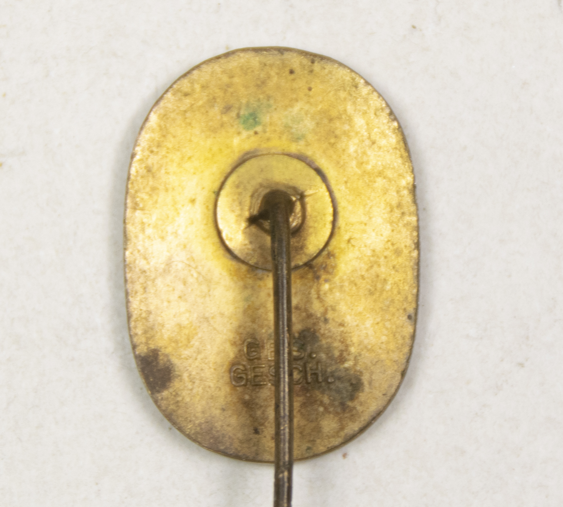 Reichsarbeitsdienst (RAD) Arbeitsdank abzeichen in orange