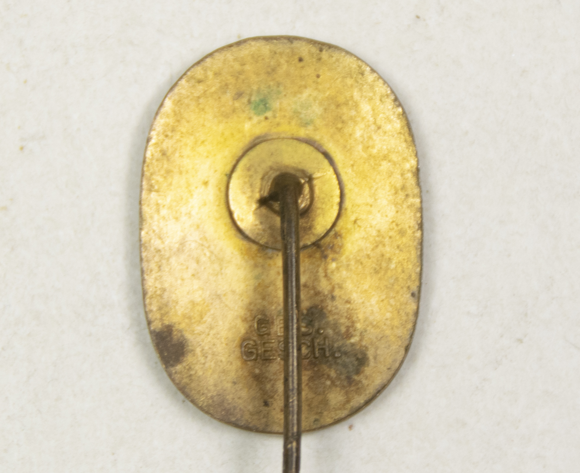 Reichsarbeitsdienst (RAD) Arbeitsdank abzeichen in orange