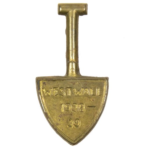 Reichsarbeitsdienst (RAD) Westwall 1938-39 Spaten abzeichen