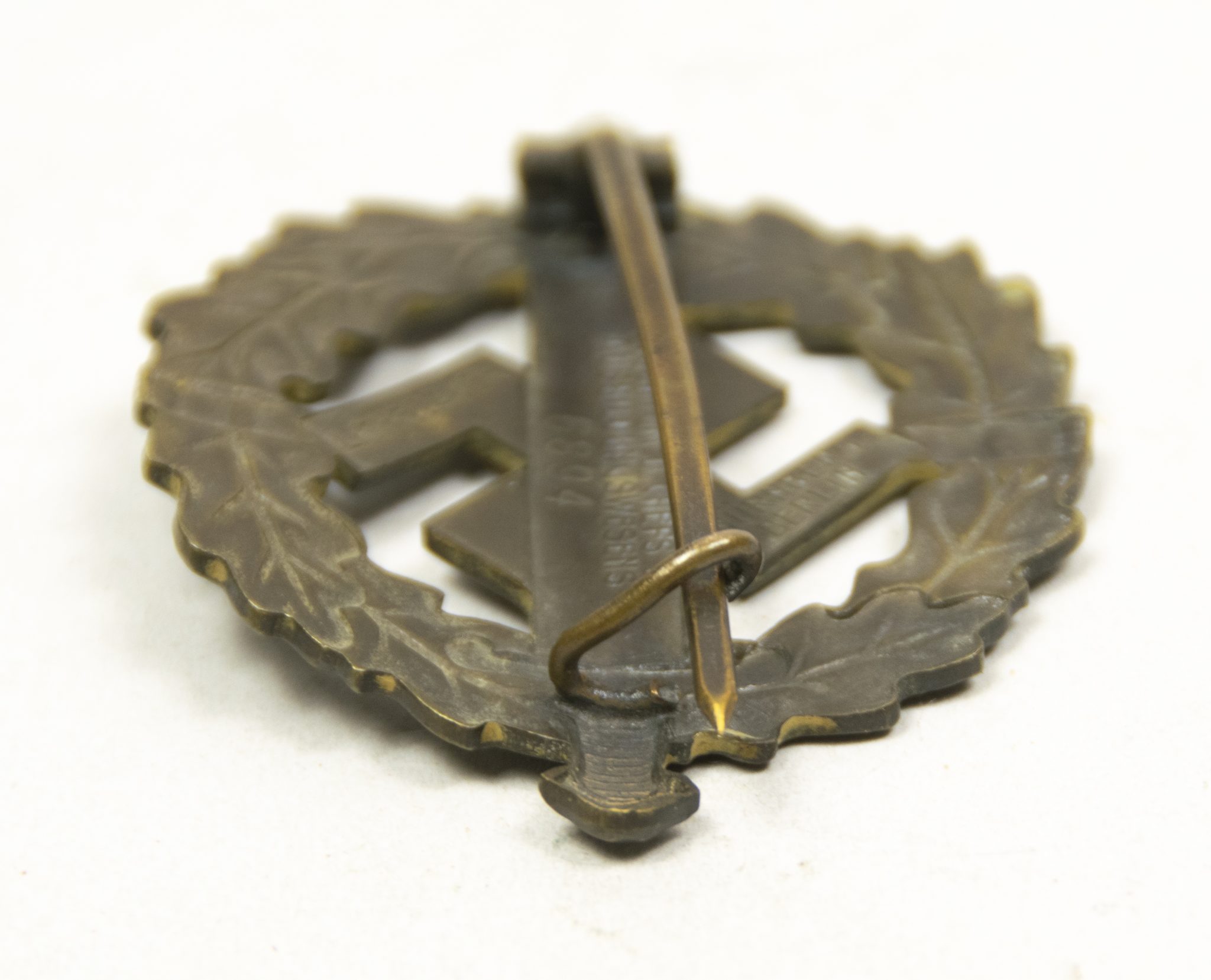 SA Sportabzeichen in bronze #6894 (MM Eigentum D. Chefs D. Ausbildungswesens) - RARE EARLY SA Sportsbadge