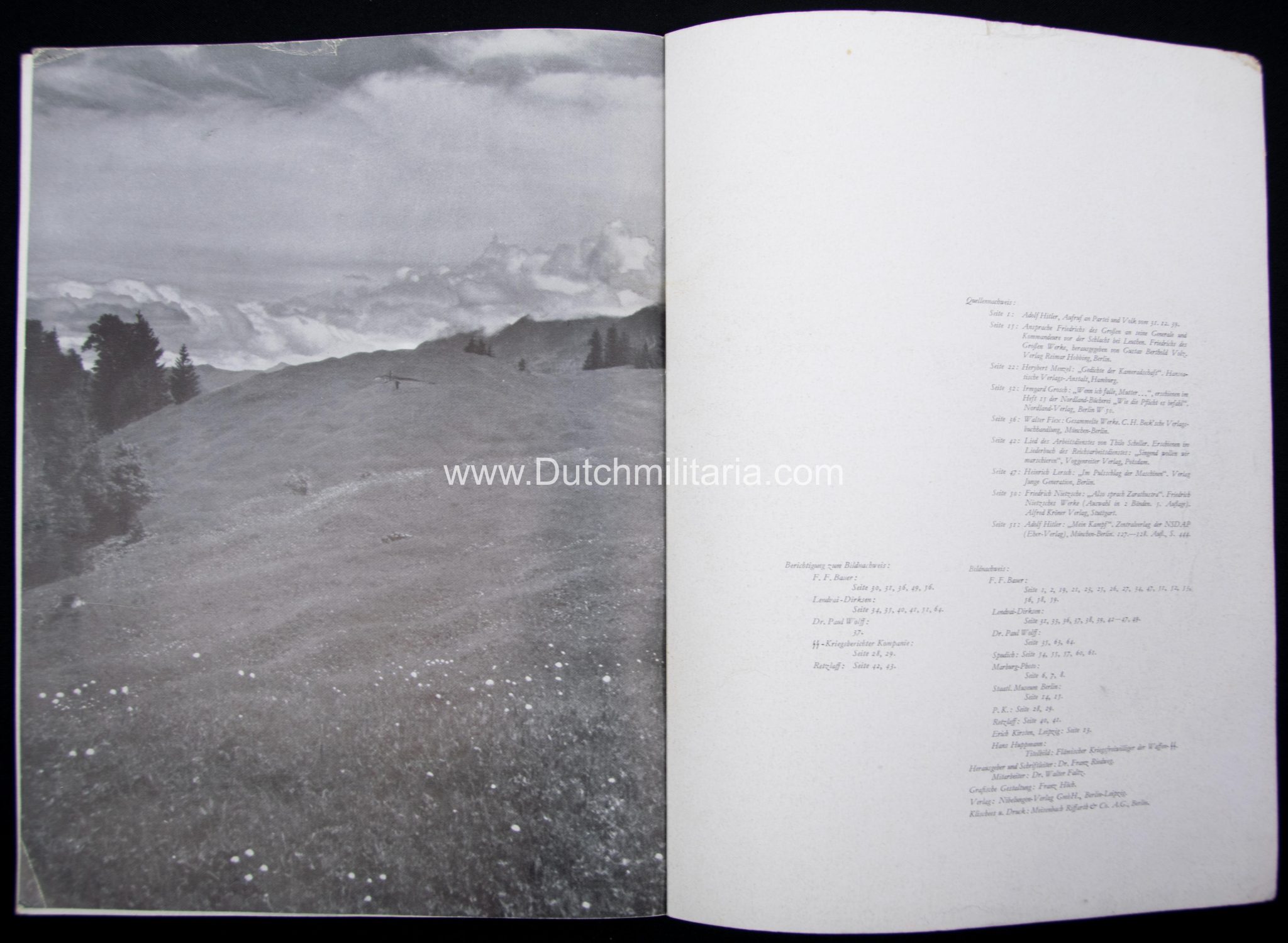 (SS Magazine) SS Gemanische Gemeinschaft Folge 1 (1941) - Extremely rare